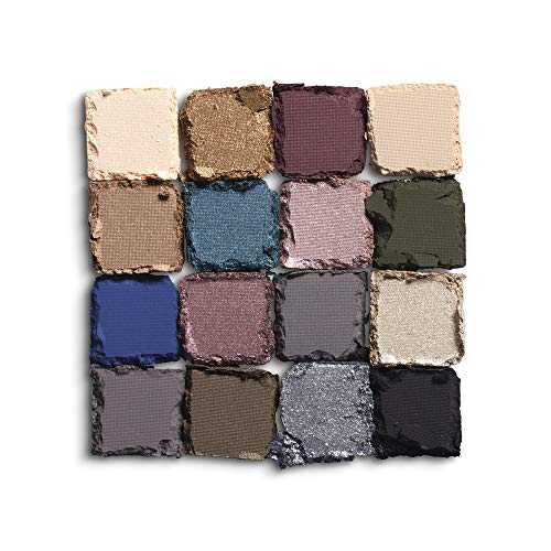 NYX Professional Makeup Paleta de sombra de ojos Ultimate Shadow Palette, Pigmentos compactos, 16 sombras, Acabados mate, satinados y metalizados, Tono: Ash
