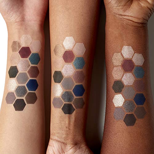 NYX Professional Makeup Paleta de sombra de ojos Ultimate Shadow Palette, Pigmentos compactos, 16 sombras, Acabados mate, satinados y metalizados, Tono: Ash