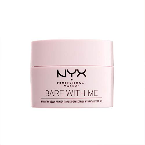 NYX Professional Makeup Prebase de Maquillaje en Gel Bare With Me, Hidratante con Aloe y Extracto de Pepino, Fórmula en Gel a Base de Agua, Inspirado en el cuidado de la piel