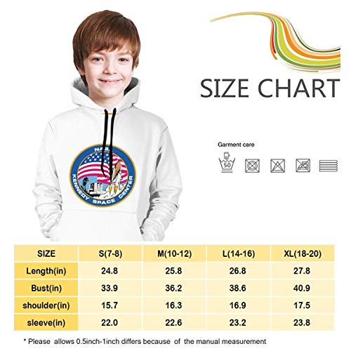 NZ Kid's Kennedy Space Center Sudadera con Capucha de la NASA Sudaderas Novedad