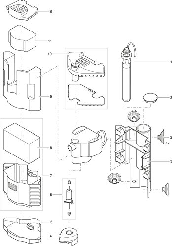 Oase Bio Plus Thermo 50 Filtro interno angolare con riscaldatore per acquari fino a 50l