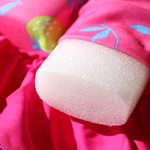 OBEEII Niños Traje de Baño Flotante Bañadores Flotador Ajustable Desmontable-Bebé Flotador Bañado Ropa de Natación Flotante Traje de Baño de Una Pieza Chaleco para Niñas 4-5 Años