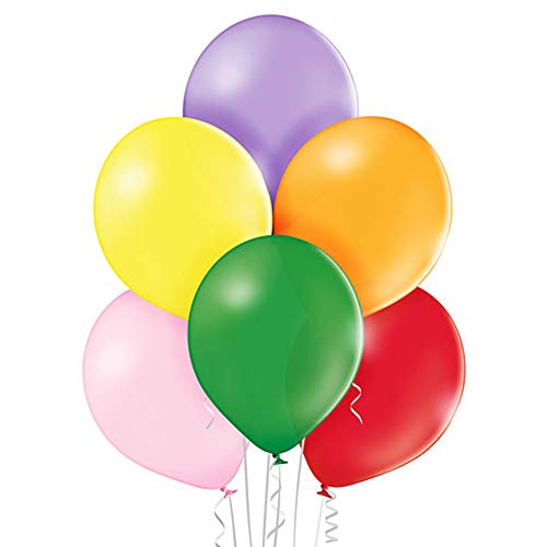 ocballoons - Paquete de 100 globos de látex, 30 cm, colores surtidos, PALL12ASS