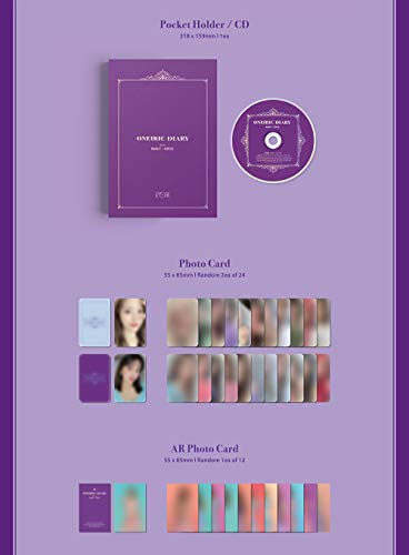 Off The Record IZ*ONE - Diario Oneiric [3D ver.] Álbum + póster plegado + juego de tarjetas de fotos adicionales