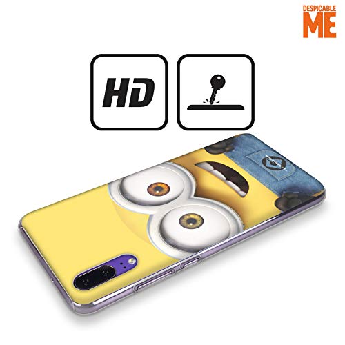Official Despicable Me Bob Full Face Minions Hard Back Case Compatible for Huawei P30 Lite