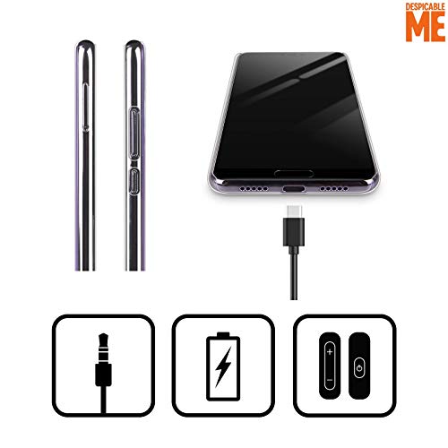 Official Despicable Me Bob Full Face Minions Hard Back Case Compatible for Huawei P30 Lite