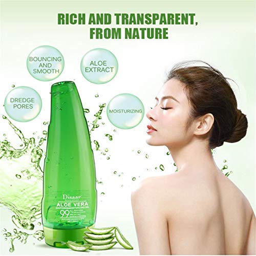 OHQ Gel De Aloe Vera Nature Calmante Hidratante Aloe Vera Gel Calmante 99% 260ml (260ml, Multicolor)