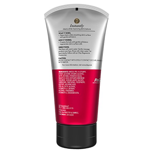 Olay Regenerist - Limpiador facial regenerador de crema, 1,27 kg de líquido