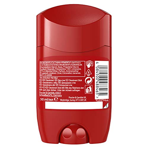 Old Spice Wolfthorn, Desodorante En Barra Para Hombres, 6x50 ml