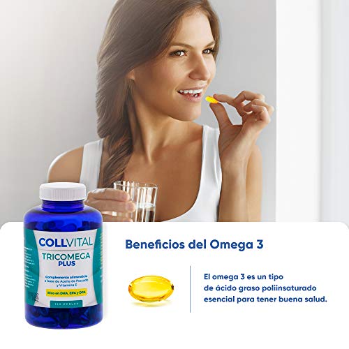 Omega 3 en cápsula Aceite de pescado de alta pureza y potencia 1400 mg EPA 1.000 mg DHA 151 mg DPA por toma. Formula de alta calidad