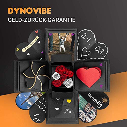 OMZGXGOD Caja de Regalo DIY Álbum de Fotos Hecho a Mano,Creative Explosion Box como Regalo de Cumpleaños y Caja de Sorpresa sobre el Amor Abierto