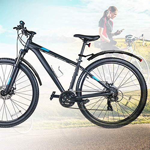 OMZGXGOD su ma Guardabarros Bicicleta, Guardabarros Retráctil para Bicicleta, MTB Guardabarros, Juego de Mudguard de Bicicleta, General Guardabarros para MTB y VTT, Guardabarros Set Ciclismo