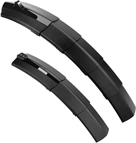 OMZGXGOD su ma Guardabarros Bicicleta, Guardabarros Retráctil para Bicicleta, MTB Guardabarros, Juego de Mudguard de Bicicleta, General Guardabarros para MTB y VTT, Guardabarros Set Ciclismo