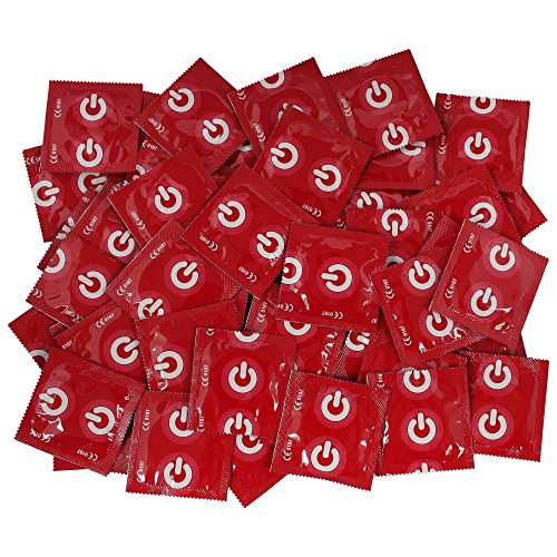 ON) condones - condones con sabor a fresa - 100 condones
