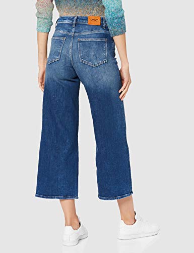 Only 15187913 Vaqueros Straight, Azul (Dark Blue Denim Dark Blue Denim), NA/L34 (Talla del Fabricante: 27) para Mujer