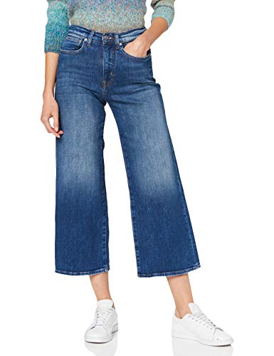 Only 15187913 Vaqueros Straight, Azul (Dark Blue Denim Dark Blue Denim), NA/L34 (Talla del Fabricante: 27) para Mujer