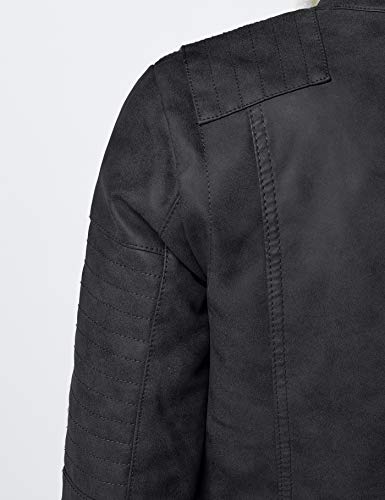 ONLY Onlava Pu Biker Otw Noos - Chaqueta para mujer, color negro, talla 42