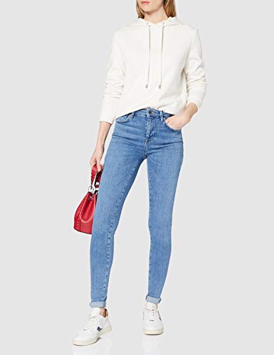 Only Onlpower Mid Push Up SK Rea2981k Noos Vaqueros Skinny, Azul (Light Blue Denim Light Blue Denim), 36/L32 (Talla del Fabricante: Small) para Mujer