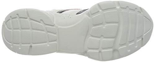 ONLY ONLSANNA-3 PU Chunky Sneaker, Zapatillas para Mujer, Detail:w. Neon Orange White, 37 EU