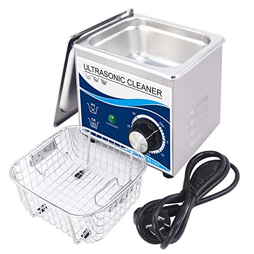 OOLIFENG Limpiador Ultrasónico 1.3L Baño Transductor De 120W Lavadora De Ultrasonidos De 40 Khz para El Hogar Joyas Pendientes Collar Anteojos Monedas