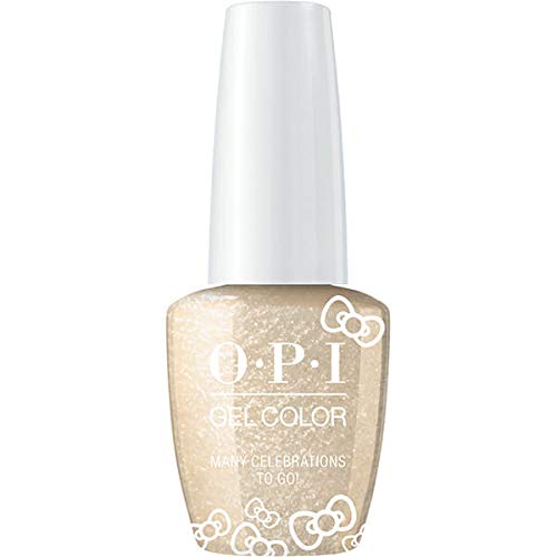 OPI GELCOLOR Semi PERMANENTE Hello Kitty HOLIDAY 2019"MANY CELEBRATIONES TO GO!" HP L10 15ML/0.5FL.OZ.