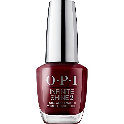 OPI Infinite Shine - Esmalte de Uñas Semipermanente a Nivel de una Manicura Profesional, 'Got The Blues For Red' Color Rojo - 15 ml