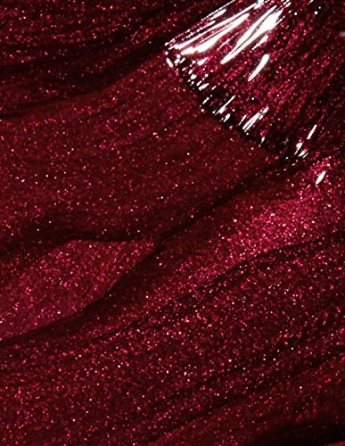 OPI Nail Laquer - Esmalte Uñas Duración de Hasta 7 Días, Efecto Manicura Profesional, 'Bogotá Blackberry' Granate perlado - 15 ml