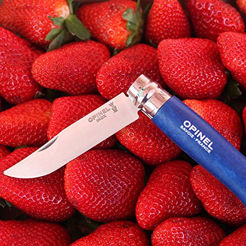 Opinel Outdoor Trekking Knife - Blue, 7.5 cm