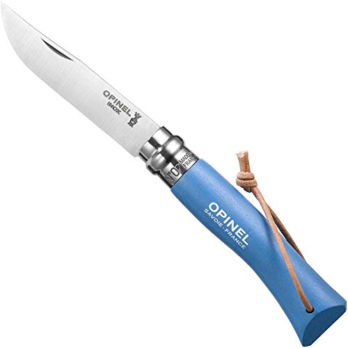 Opinel Outdoor Trekking Knife - Blue, 7.5 cm