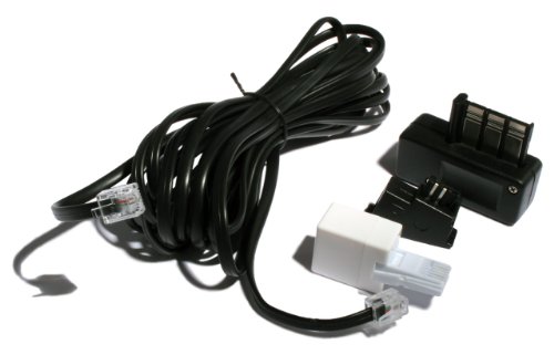 OPIS FunkyFon Cable: Teléfono telefono Fijo Retro con Disco de marcar en el Estilo sinuoso de la década de 1920, con Timbre electrónico Moderno (Rosa)