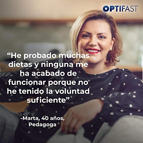 OPTIFAST Sopa de Verduras - Sustitutivo de comida, 8 sobres de 55g