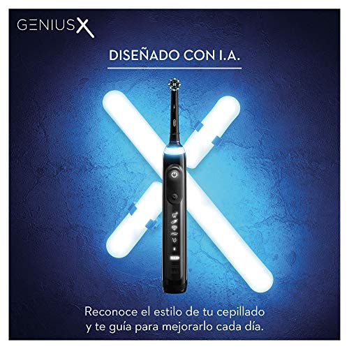 Oral-B Genius X 20000N - Cepillo De Dientes Eléctrico con Tecnología De Braun, Negro