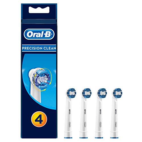 Oral-B Precision Clean EB20, Paquete de 4 Cabezales para Cepillos de Dientes Recargables