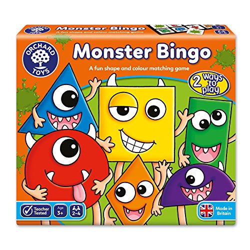 Orchard_Toys El Bingo de los Monstruos - Juego de Mesa