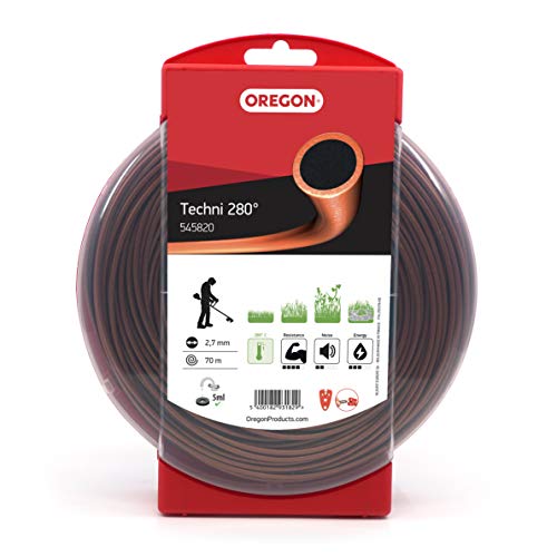 Oregon 545820 Techni Line 280 grados, 2.70 mm x 70 M