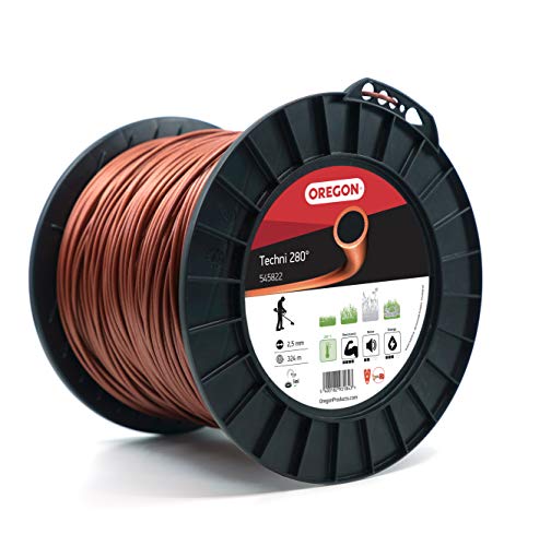 Oregon 545822 - Techni 280 de calor línea de corte resistentes durante más crecida hierba y maleza, carrete