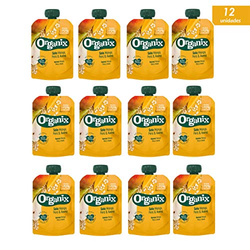 Organix Bol Mango Pera Avena Eco Ogx Es 100G 12U 1410 g
