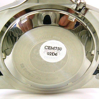 Orient Deep - Reloj de buceo con correa de acero