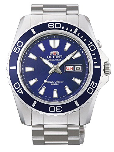 Orient Deep - Reloj de buceo con correa de acero