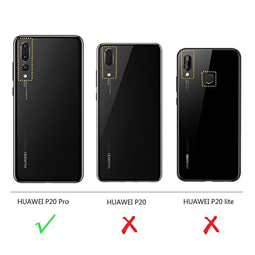 ORNARTO Funda Huawei P20 Pro, HW P20 Pro Carcasa [Ultra-Delgado] [Ligera] Mate Anti-arañazos y Antideslizante Protectora Sedoso Caso para Huawei P20 Pro(2018) 6.1' Arena Verde