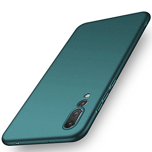 ORNARTO Funda Huawei P20 Pro, HW P20 Pro Carcasa [Ultra-Delgado] [Ligera] Mate Anti-arañazos y Antideslizante Protectora Sedoso Caso para Huawei P20 Pro(2018) 6.1' Arena Verde