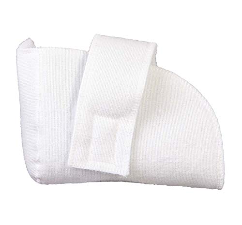 OrtoPrime Patuco Antiescaras Ortopédico - Cojín Antiescaras Pies Codos - Protector de Cama y Silla de Ruedas - Talonera Antiescaras Ortopédica colchón Antiescaras - Protector Talón PIE DERECHO