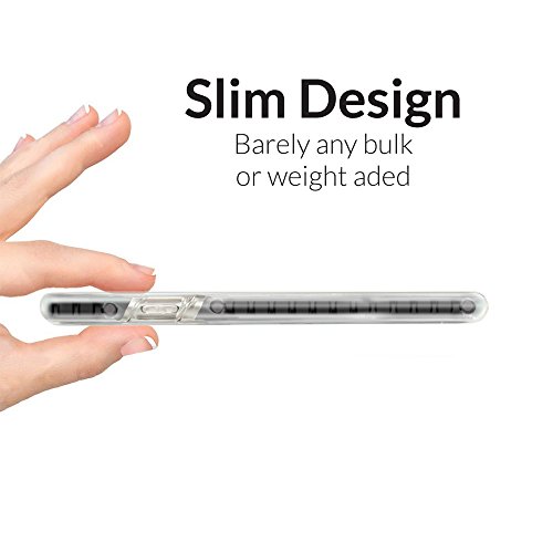 Orzly Funda OnePlus 3T / OnePlus 3, Fusion Bumper Case para OnePlus3 y OnePlus3T (2016) - Funda Dura Protectora con absorción de Impactos Negro Goma Rim y Completo Transparente Panel Posterior