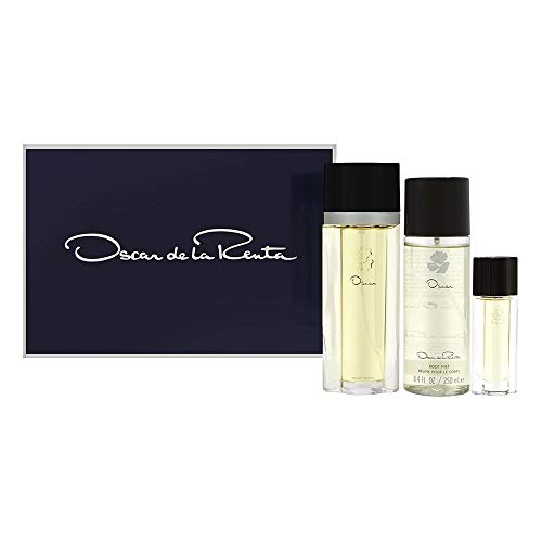 Oscar de la Renta – Oscar Eau De Toilette 100ml & Edt 15ml, cuerpo Mist 250ml Set