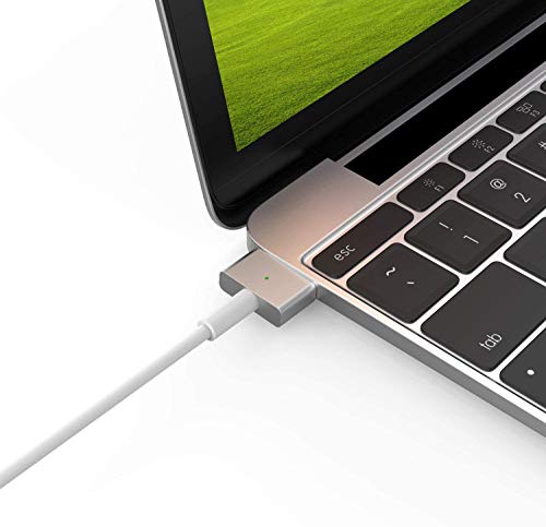 osloon Compatible con Cargador MacBook Pro, Adaptador de Corriente Magsefe 2 AC 60w, Cargador con T-Tip magnético, Apto para Mac Book Air de 13 Pulgadas (Modelos anteriores a Mediados de 2012)