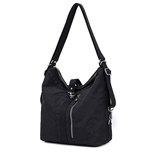Outreo Bolso Bandolera Mujer Bolsos de Moda Impermeable Mochilas Bolsas de Viaje Sport Messenger Bag Bolsos Baratos Mano para Escolares Tablet Nylon