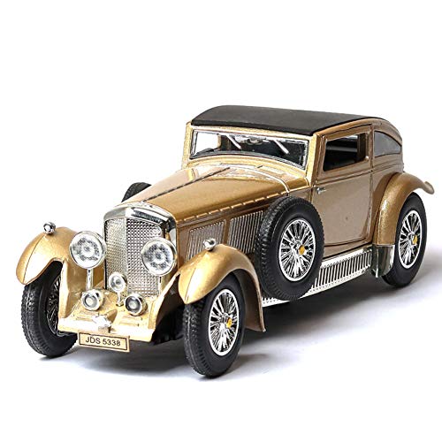 OUYAWEI - Juguete de modelado de coche con sonido de luz antiguo para Bentley 8L Collection (caja de embalaje)