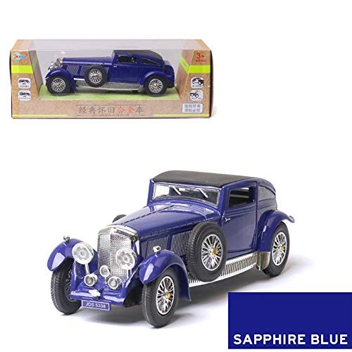 OUYAWEI - Juguete de modelado de coche con sonido de luz antiguo para Bentley 8L Collection (caja de embalaje)