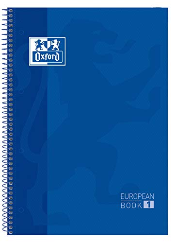 Oxford Classic - Pack de 5 Cuadernos Microperforados, Tamaño Único, Multicolor