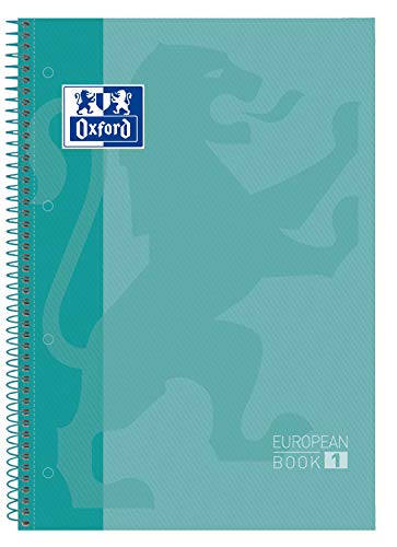 Oxford Classic - Pack de 5 Cuadernos Microperforados, Tamaño Único, Multicolor